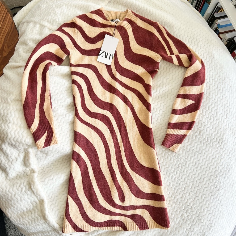 ⭐️ZARA | Sweater Mini Dress | S
